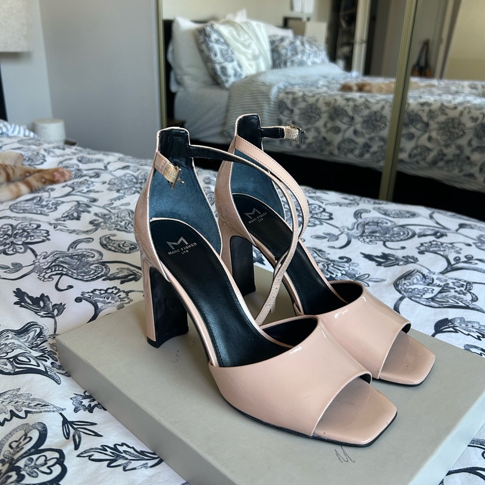 Marc Fisher Blush Pink Heels